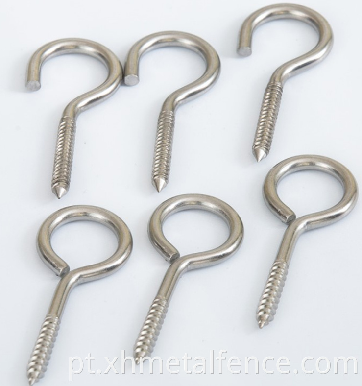 Eye Hook Stainless Steel Screw